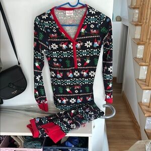 Hanna Andersson XS Festive Holiday Pajama Set